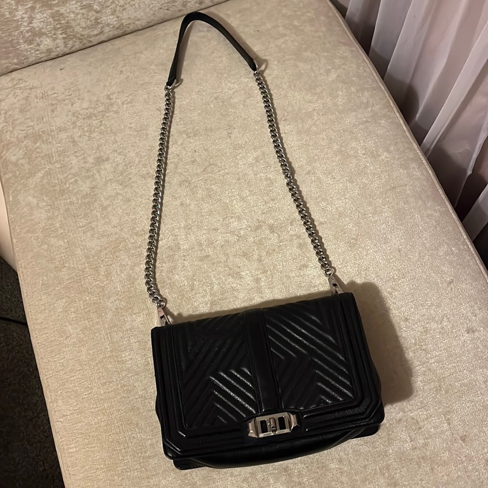 Rebecca Minkoff handbag with silver chain